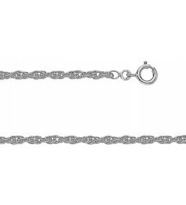 Bracelet argent maille corde