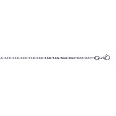 Bracelet argent maille figaro 1-2 1,5mm