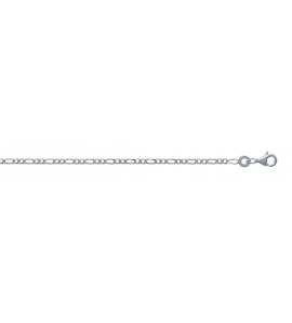 Bracelet argent maille figaro 1-2 1,5mm