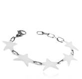 Bracelet étoiles céramique blanc Star