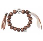Bracelet bois peace delivré