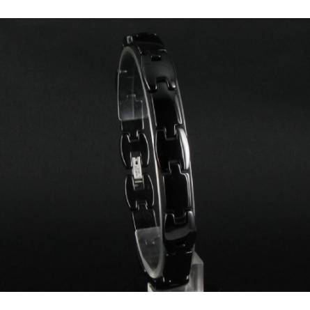 Bracelet céramique noir 2