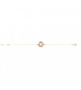 Bracelet cercle 3 ors 