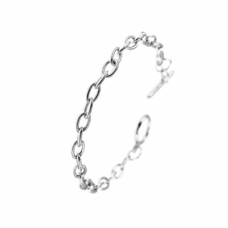 bracelet-charm-s donna metallo argentato Adventura lettera