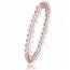 bracelet-charm-s donna perla Zara rosa mini