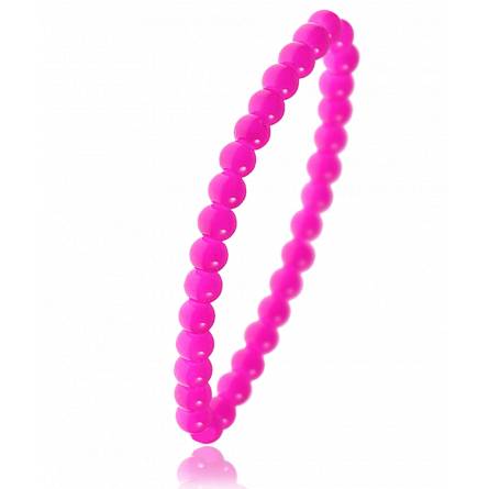 bracelet-charm-s femei perla Zaza roz