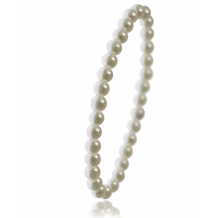 bracelet-charm-s mujer perla Zarouhie blanco