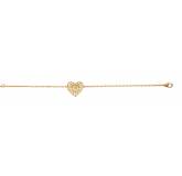 Bracelet coeur serein