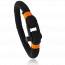 Bracelet corde et acier Jerian orange 3 mini