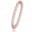 Bracelet en cristal rose biseauté Zara mini
