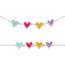 Bracelet enfant argent Tadros coeur multicouleur 2