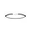 Bracelet femme argent Astane noir 2