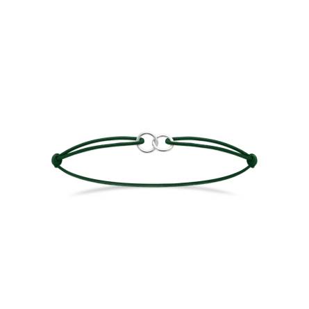 Bracelet femme argent Ceila vert