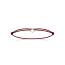Bracelet femme argent Frejole coeur rouge 2