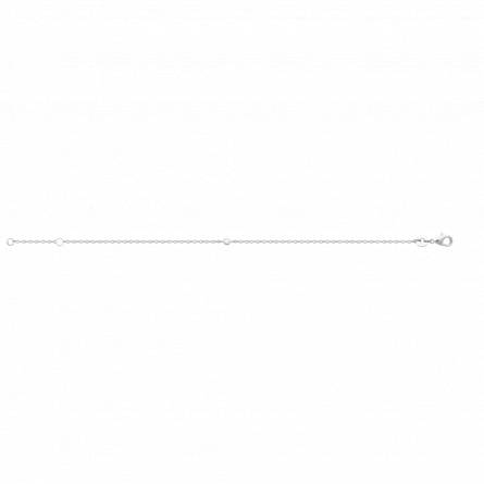 Bracelet femme argent Maesia