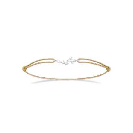 Bracelet femme argent Rutho beige