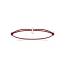 Bracelet femme argent Swanne croix rouge mini