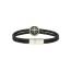 Bracelet homme acier Aurello noir mini