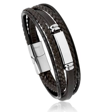 Bracelet homme acier Mardon