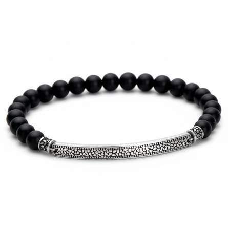 Bracelet homme Élastique Selos noir