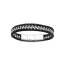 Bracelet homme cuir Benitte noir 2