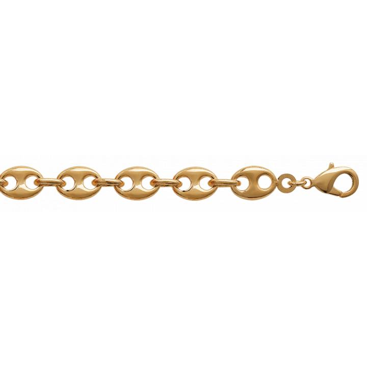 Bracelet grain de cafe or plaqué pour homme - Ninanina