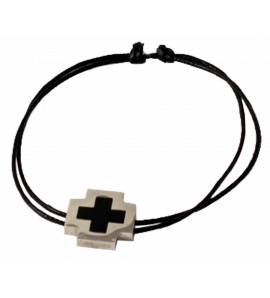 Bracelet Minimaliste croix Pacôme