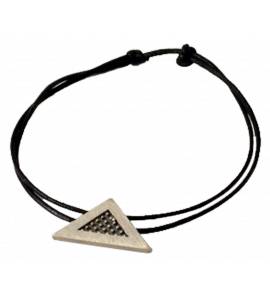 Bracelet Minimaliste triangle coton Palémon