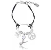 Bracelet PEACE Noir JOZ