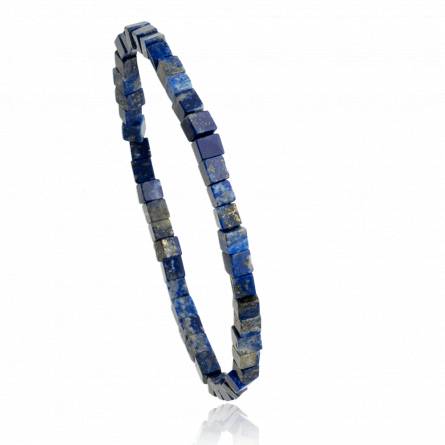 Bracelet pierre Irminio bleu