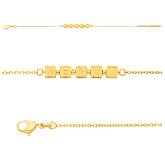 Bracelet plaqué or Kenzo Cadra