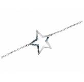 Bracelet Polaris bleutée Thierry Mugler