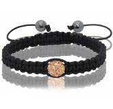 Bracelet Shamballa 1 boule or Paschase