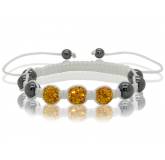 Bracelet Shamballa Enfant Txeru. Couleur doré