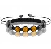 Bracelet Shamballa Enfant.Txeru Couleur doré