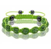 Bracelet Shamballa Vert karma