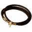 Bracelet Spartiale Triple Cuir mini