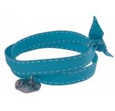 Bracelet Tissu turquoise Love