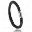 Bracelete masculino aço Carpi preto mini