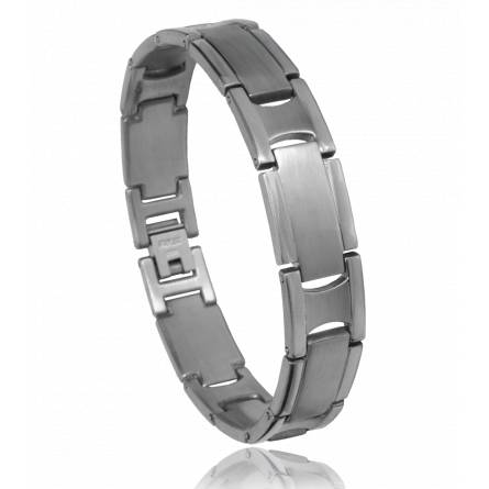 Bracelete masculino aço Pacifica