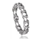 Bracelete masculino aço Varty