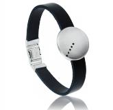 Bratari barbati piele Pulsera negru