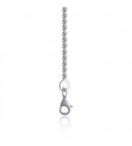 Cadena mujer plata cuerda