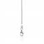Cadena mujer plata serpiente mini