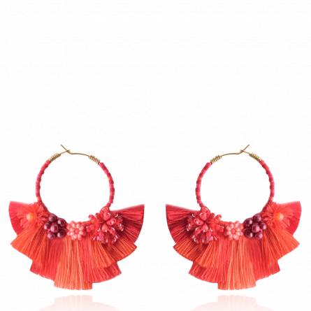 Cartagena Earring Red