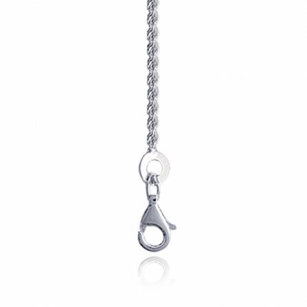 Catena donna argento cordone