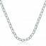 Catena donna argento ovale mini