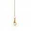 Catena donna placato in oro serpente mini