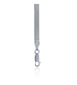 Chaine argent maille miroir 4.5mm