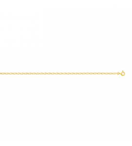 Chaine or maille cheval 2.5mm